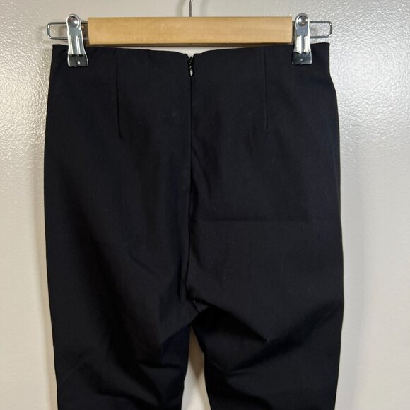Rag & Bone Simone Pants Size 0 Black High Rise High Waist Slim Fit Work Office - Picture 8 of 9